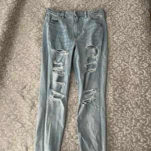 American Eagle Super Hi-Rise Jegging Crop LIKE NEW